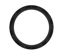 Mysterious Cosmic Black Holes Printed elastic steering wheel cover for cars, 15 inches, comfortable grip, suitable for most models