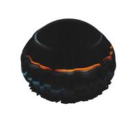 Mysterious Cosmic Black Holes Printed shower cap, reusable, double-layered design, suitable for women to wrap their hair, wash their face, and apply face masks.