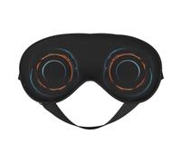 Mysterious Cosmic Black Holes Prints Double-Sided Eye Mask Adjustable Design Light-Blocking and Breathable Suitable for Rest and Travel.