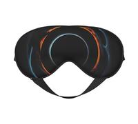 Mysterious Cosmic Black Holes Soft Eye Mask. Unisex, Comfortable and Breathable, Suitable for Daily Rest. Helps You Quickly Enter Deep Sleep.