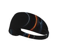 Mysterious Cosmic Black HolesPrinted headband, unisex, suitable for daily face washing, makeup application, yoga, and exercise.