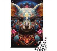 Mysterious Creature Puzzles 1000 Pieces Wooden Puzzles for Adults And Teenager Family Game Christmas Eve Gifts 1000pcs (75x50cm)