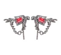 Mysterious Crow Designs Studs Earrings Stylish Alloy Crow Studs Earrings Accessory For Those Who Love Individuality