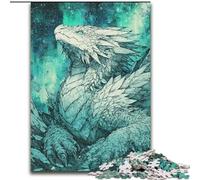 Mysterious Dragon 1000 Piece Jigsaw Puzzle for Adults And Teenagers, Perfect for Game Nights, Colorful Toy for Home Gift (26x38cm)