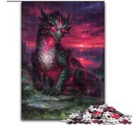 Mysterious Dragon 1000 Piece Jigsaw Puzzles for Adults Gifts, Educational Stress Relief Toy for Is Ideal As A Gift for The Whole Family (50x75cm)