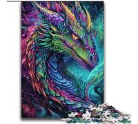 Mysterious Dragon Jigsaw Puzzles for Adults 2000 Pieces, for 14+ Train Your Brain And Your Hands Christmas Game Gifts (70x100cm)