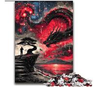 Mysterious Dragon JigsawPuzzle 2000 Pieces for Teenagers, Suitable for Ages 14 And Up Family Fun It Is Ideal As A Gift for The Whole Family (70x100cm)