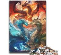 Mysterious Dragon Jigsaws 2000 Pieces for Adults,Challenging To Complete But Fun And Humorous Unique Home Decor And Gifts (70X100cm)