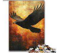Mysterious Eagle Jigsaws Puzzles 2000 Pieces for Adults Gifts, Stress Reliever Staycation Kill Time Enhance Love between Couples (70x100cm)