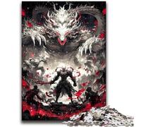 Mysterious Elephant JigsawPuzzle 1000 Pieces for Teenagers, for And 14 Years And over Brainteaser Family Games Christmas Birthday Gifts 50x75cm