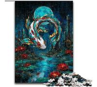 Mysterious Elephant Jigsaws Puzzles 1000 Pieces for Adults Gifts, Educational Games DIY Toys with Matching Poster And Trivia Sheet for Age 14+ (26x38cm)