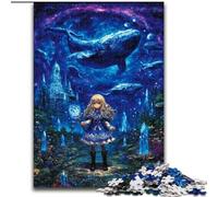 Mysterious Elf Girl 1000 Pieces Jigsaw Puzzle for Adults& Teens, Suitable for Ages 14 And Up Toy Wall Decor Birthday And Unique Gifts (26x38cm)