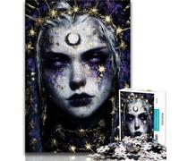 Mysterious Elf Girl Jigsaw Puzzles for Adults 1000 Piece,for Educational Game Challenge Toy for Is Ideal As A Gift for The Whole Family 50x75cm