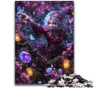 Mysterious Elf Girl Jigsaws 1000 Pieces for Adults,Challenging Game And Family Play for Is Ideal As A Gift for The Whole Family (50x75cm)