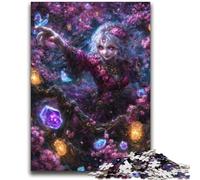Mysterious Elf Girl Jigsaws 2000 Pieces for Adults,for Educational Game Challenge Toy for Is Ideal As A Gift for The Whole Family (70X100cm)