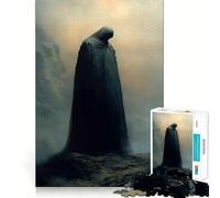 Mysterious Figure in Fog Jigsaw Puzzles for Adults 1000 Mind Exercise Toy Relax Time Design Assembly (50x75cm)