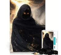 Mysterious Figure in Space Jigsaw Puzzle for Teenagers 1000 Pieces Memory Gain Calm Relax Design Assembly Classic Gift (38x52cm)