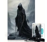 Mysterious Figure Portrait 1000 Piece Jigsaw Puzzles for Adults Jigsaw Brain Play Relax Mind Sharp Edge Premium Gift (38x52cm)