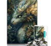 Mysterious Flying Dragon Jigsaw Puzzles 1000 Pieces for Adults Teens,Help The Brain Exercise Addictive Toys to Cultivate Patience Parent-child Interaction 50x75cm