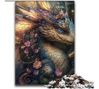 Mysterious Flying Dragon Jigsaw Puzzles for Teenagers 2000 Piece Puzzle, Family Activity with Matching Poster And Trivia Sheet for Age 14+ (70x100cm)