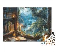 Mysterious Forest Study 1000 Piece Jigsaw Puzzle for Adults Relaxation Home Decor 52x38cm/1000pcs