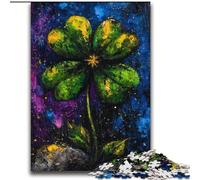 Mysterious Four-Leaf Clover 2000 Piece Jigsaw Puzzles for Adults Gifts, Pattern Assembly Deal As Gifts for The Whole Family Suitable for And 14 (70x100cm)