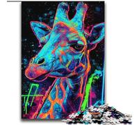 Mysterious Giraffe 2000 Piece Jigsaw Puzzle for Adults Teens, Challenging Game And Family Play Artists Collection, Fine Art for Age 14 Years Up (70x100cm)