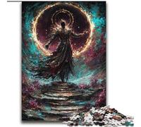Mysterious God of Death Jigsaws Puzzles 2000 Pieces for Adults Gifts, Learning Educational Toys Family Games with Matching Poster And Trivia Sheet (70x100cm)