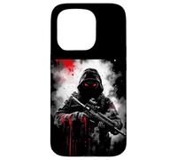 Mysterious Hooded Figure Case for iPhone 15 Pro