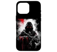 Mysterious Hooded Figure Case for iPhone 16 Pro Max