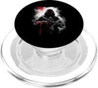 Mysterious Hooded Figure PopSockets PopGrip for MagSafe