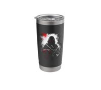 Mysterious Hooded Figure Stainless Steel Insulated Tumbler