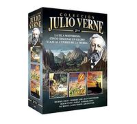 Mysterious Island + Five Weeks in a Balloon + Journey to the Center of the Earth Blu Ray Box Set 3 Disc Jules Verne Collection Set