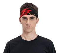 Mysterious Jasmine Flower Unisex Sports Sweatband Headband, Breathable and Moisture, Suitable Running Cycling Yoga Waiting for Sports.