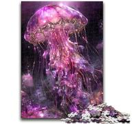 Mysterious Jellyfish 1000 Pieces Jigsaw Puzzle For Adults Teens,Help The Brain Exercise Addictive Toys to Cultivate Patience Great Gift (50X75cm)