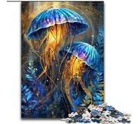 Mysterious Jellyfish Adult Jigsaws 1000 Pieces Difficult, Family Game Stress Reliever Difficult Challenge Great Gifts And Toys (26x38cm)