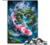 Mysterious Koi Jigsaws Puzzles 2000 Pieces for Adults Gifts, for 14+ Train Your Brain And Your Hands Christmas Game Gifts (70x100cm)