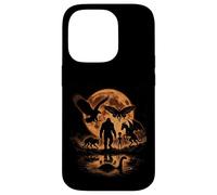 Mysterious Legends Beneath the Full Moon Night Creatures Case for iPhone 14 Pro