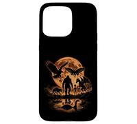 Mysterious Legends Beneath the Full Moon Night Creatures Case for iPhone 15 Pro Max
