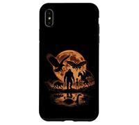 Mysterious Legends Beneath the Full Moon Night Creatures Case for iPhone XS Max
