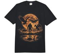 Mysterious Legends Beneath the Full Moon Night Creatures Comfort Colors Adult Heavyweight T-Shirt
