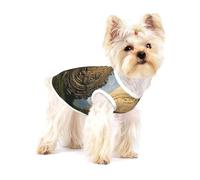 Mysterious Lion Gate Premium Dog Tshirt - Soft 100% Cotton Ropa Para Perros, Perfect for Small to Medium Dogs, Stylish and Comfortable Shirts for Dogs S