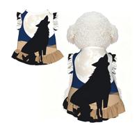 Mysterious Lone Wolf S Pet Apparel for Small Dogs-Cute Summer Outfit for Puppy, Soft Breathable Pet Clothes for Cat