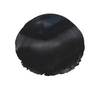 Mysterious Love Stone Double Layer Shower Cap with Comfort Skin Friendly Design for Hair Protection During Bathing