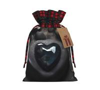 Mysterious Love Stone Two Color Drawstring Gift Bag S Beautiful Convenient Suitable For Christmas Birthdays