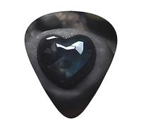 Mysterious Love Stoneguitar Plectrum 12 Piece Set, 3 Thicknesses With Case For Bass Guitar, &Electric Guitar And More.
