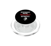 Mysterious? maybe Scorpio? definitely PopSockets PopGrip for MagSafe