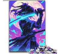 Mysterious Ninja Samurai Puzzles 2000 Pieces for Teenagers, Fun Games Every Piece Is Unique - Challenging Family Fun Game (70x100cm)