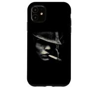 Mysterious Noir Man With Cigarette Smoke Case for iPhone 11