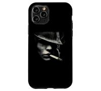 Mysterious Noir Man With Cigarette Smoke Case for iPhone 11 Pro